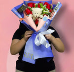 Load image into Gallery viewer, Bouquet coreano con peluche