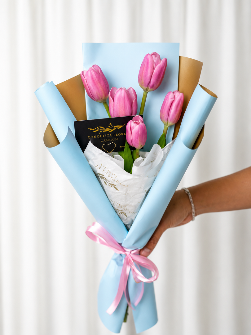 Bouquet 5 Tulips