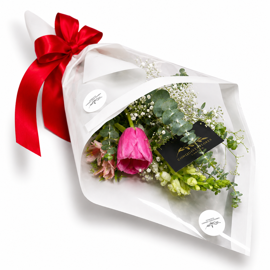 Bouquet solo tú (1 Tulipán)