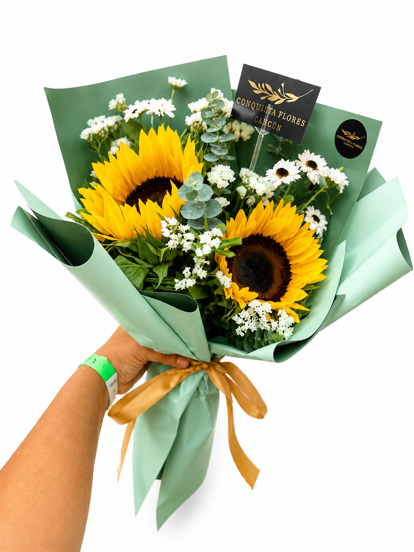Ramo 2 girasoles