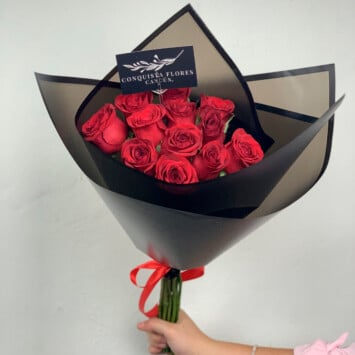 36 Rosas Bouquet – Conquista Flores