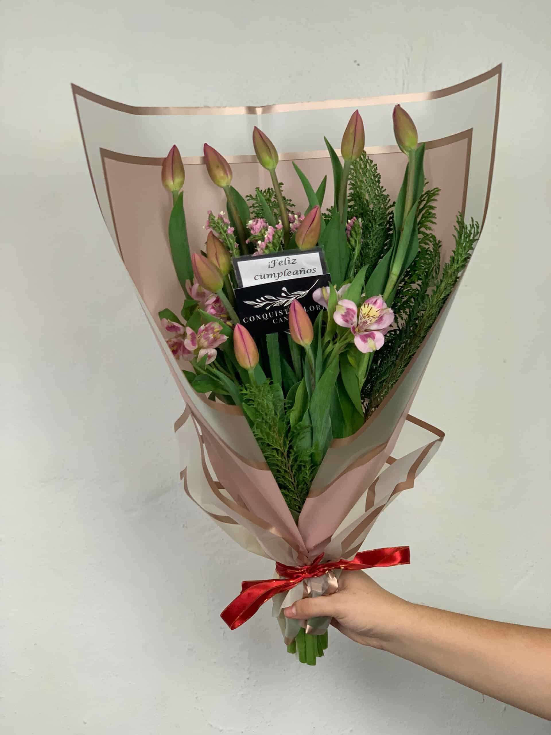 Bouquet Tulipanes – Conquista Flores